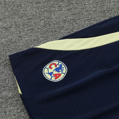 24/25 Club America Blue Vest Jeresy+Shorts