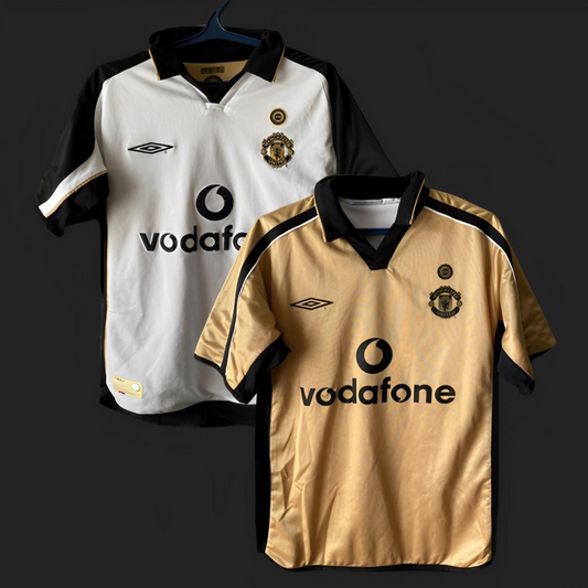 Retro 01/02 Manchester United Third Centenary Reversible Jersey