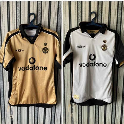 Retro 01/02 Manchester United Third Centenary Reversible Jersey