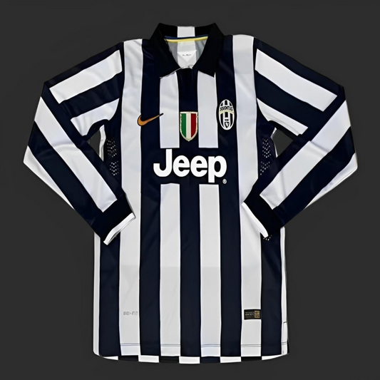 Retro 14/15 Juventus Home Long Sleeve Jersey