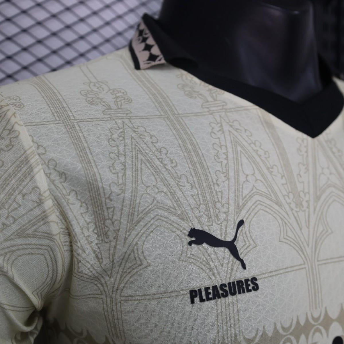 Player Version AC Milan x PLEASURES Forth White Jersey