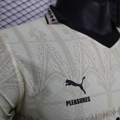 Player Version AC Milan x PLEASURES Forth White Jersey
