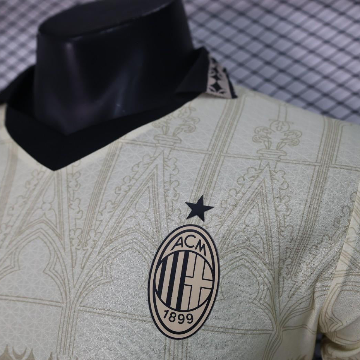 Player Version AC Milan x PLEASURES Forth White Jersey