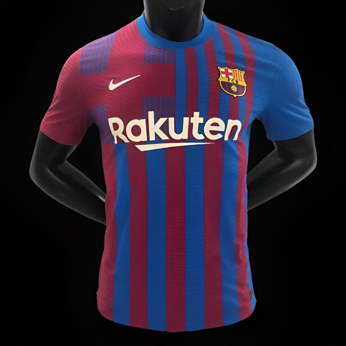 Player Version 21/22 Retro Barcelona Home Jersey