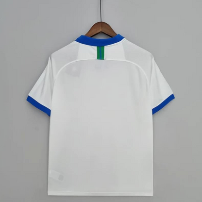 Retro 2019 Brazil Away White Jersey