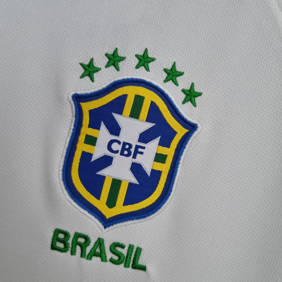 Retro 2019 Brazil Away White Jersey