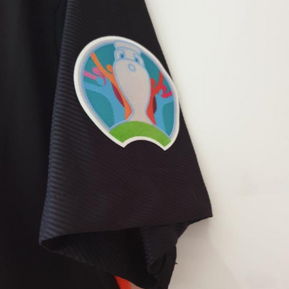 Retro 2020 Netherlands Away Black Jersey