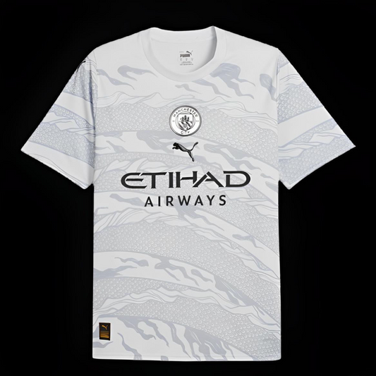 24/25 Manchester City Puma Year of the Dragon White Jersey