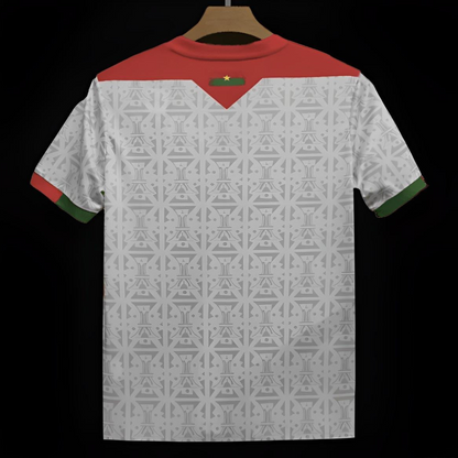 2024 Burkina Faso Away White Jersey