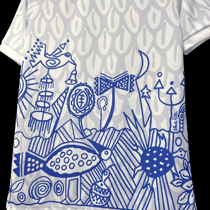 23/24 Bahia White Pre-Match Training Jersey