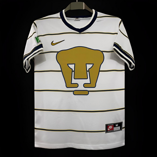 Retro 97/98 Pumas UNAM Away White Jersey