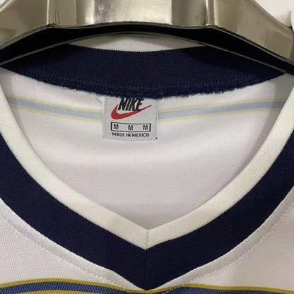 Retro 97/98 Pumas UNAM Away White Jersey