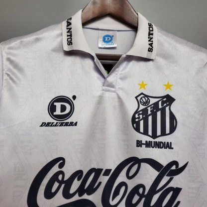 Retro 93/94 Santos Home Jersey