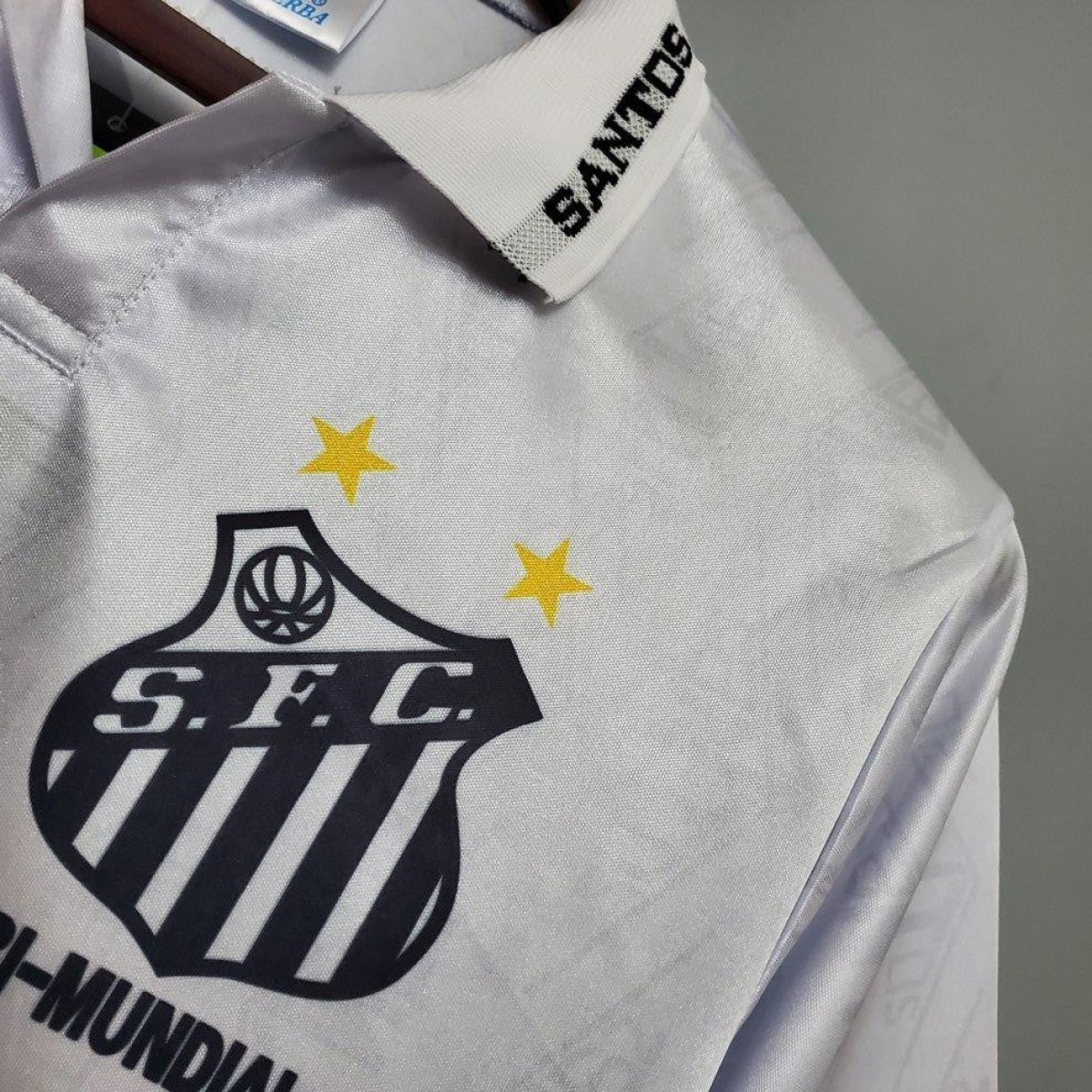 Retro 93/94 Santos Home Jersey