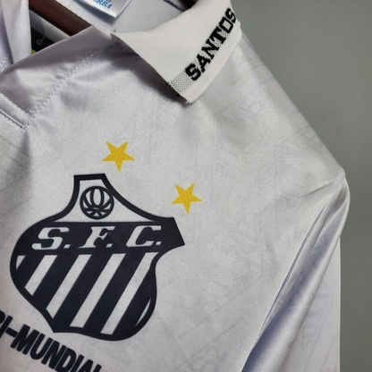 Retro 93/94 Santos Home Jersey