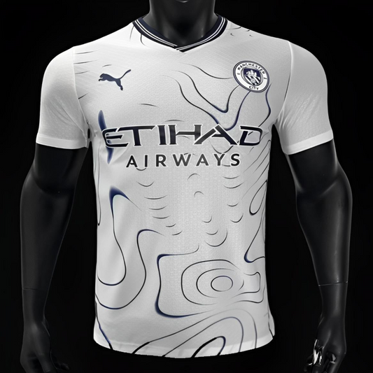 Player Version 24/25 Manchester City Away White Jersey