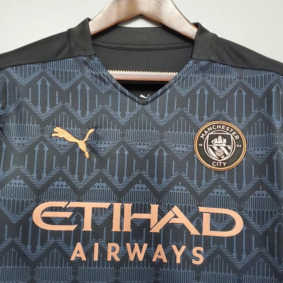 Retro 20/21 Manchester City Away Black Jersey