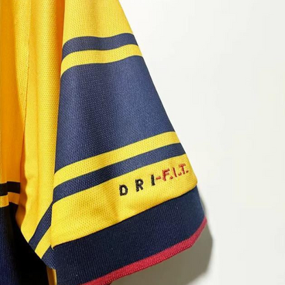 Retro 97/99 Arsenal Away Yellow Jersey