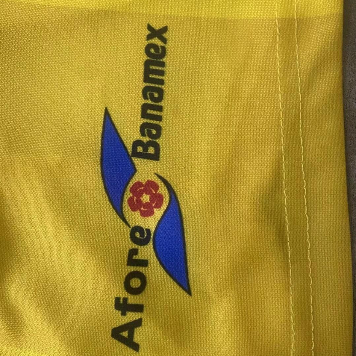 Retro 00/01 Pumas UNAM Away Yellow Jersey