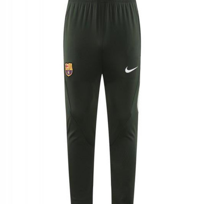 23/24 Barcelona Dark Green Half Zipper Jacket+Pants