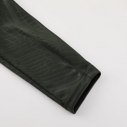 23/24 Barcelona Dark Green Half Zipper Jacket+Pants