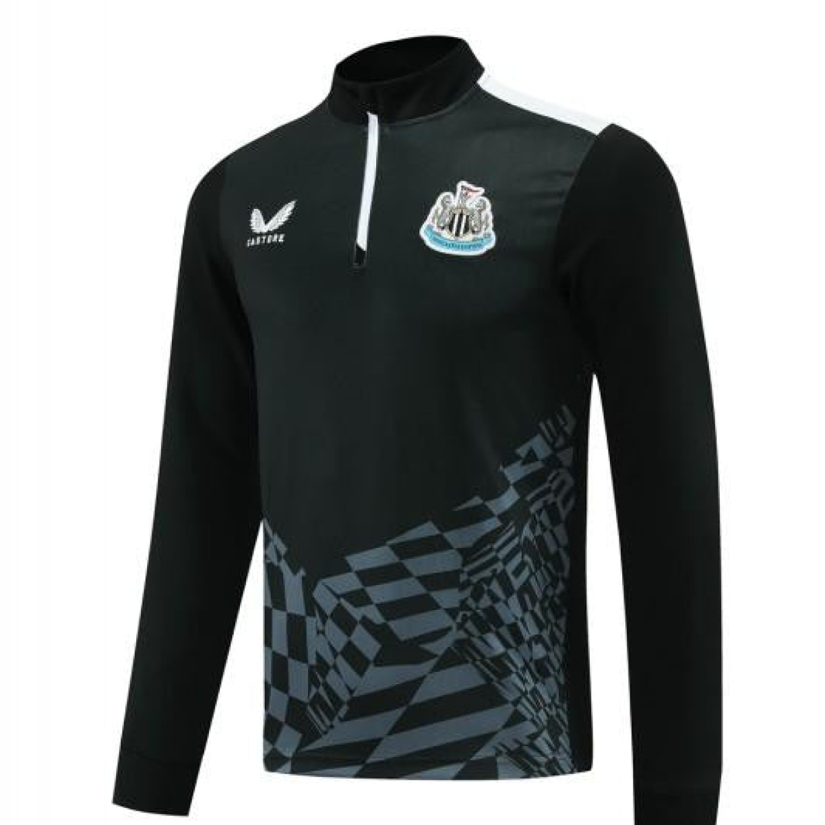 23/24 Newcastle United Black Half Zipper Jacket+Pants