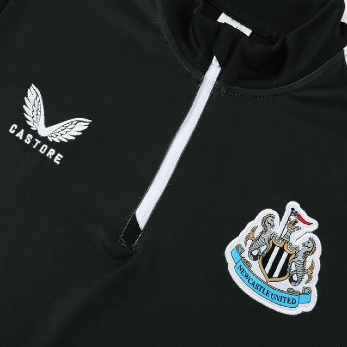23/24 Newcastle United Black Half Zipper Jacket+Pants