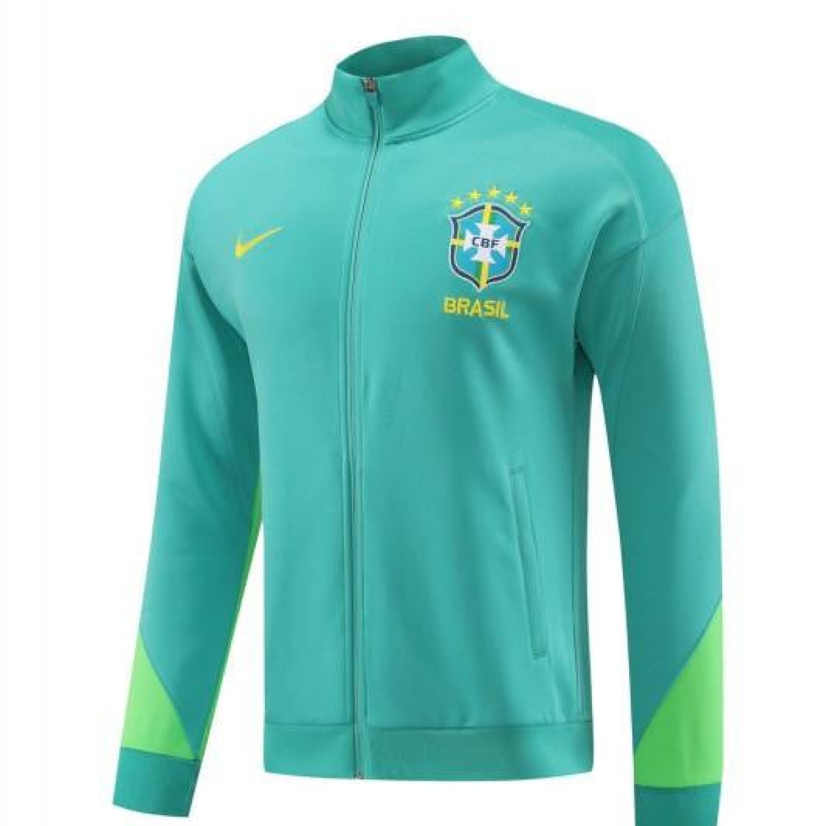 23/24 Brazil Green Full Zipper Jacket+Pants