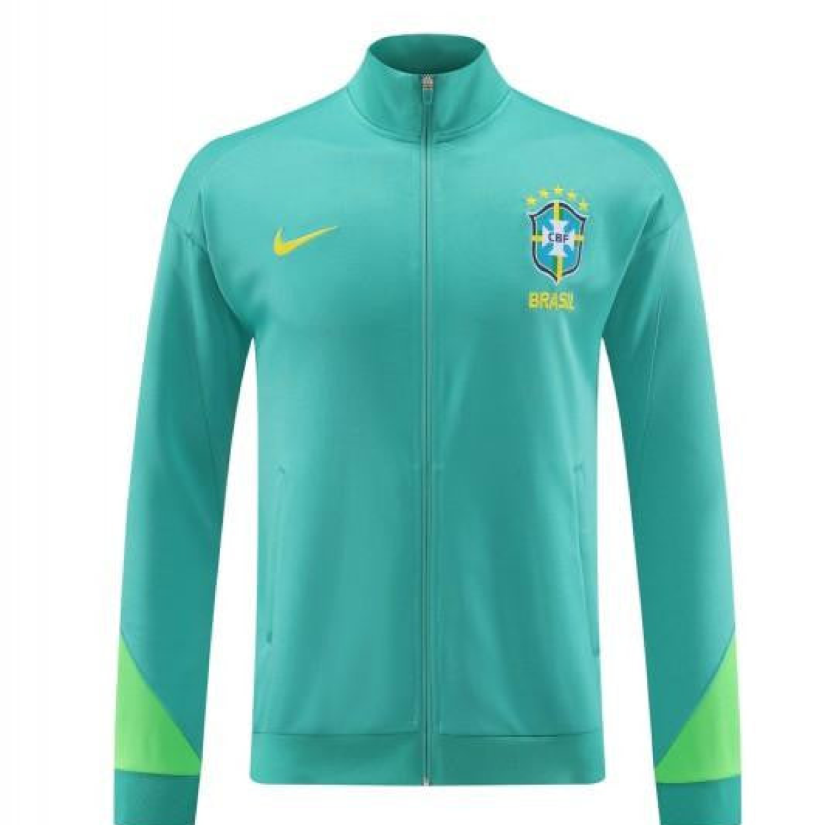 23/24 Brazil Green Full Zipper Jacket+Pants