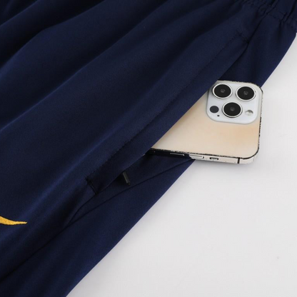 23/24 PSG Yellow Half Zipper Jacket+Pants