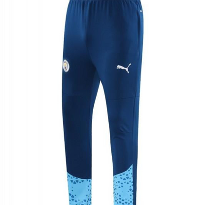23/24 Manchester City Blue Half Zipper Jacket+Pants