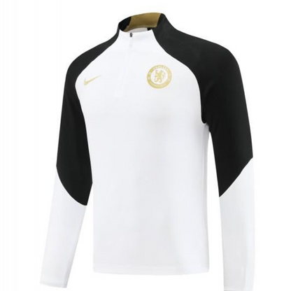 23/24 Chelsea White  Half Zipper Jacket+Pants