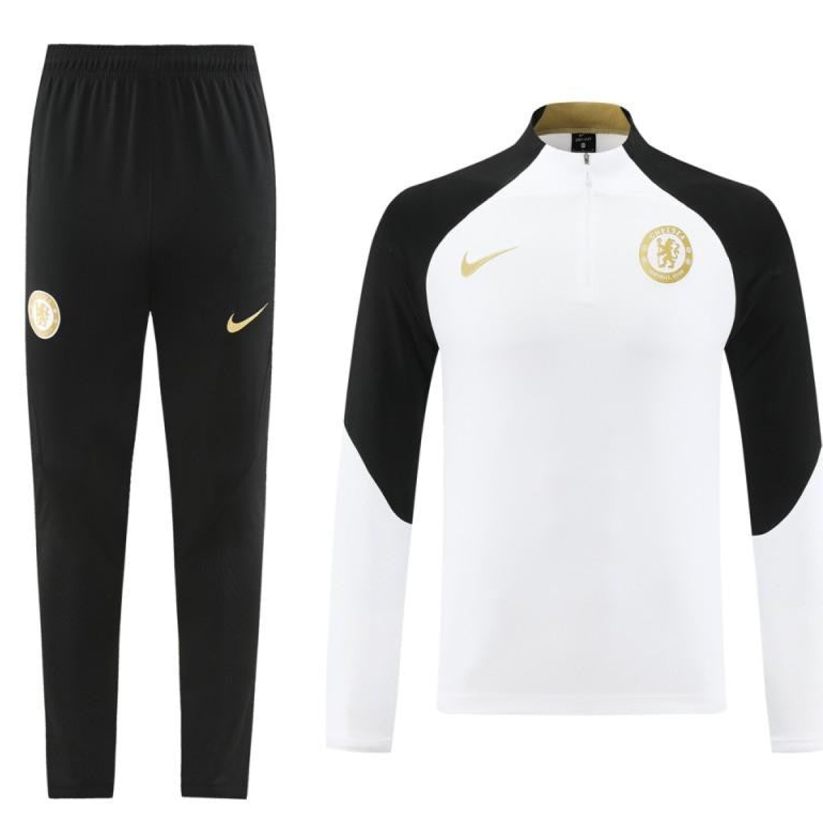 23/24 Chelsea White  Half Zipper Jacket+Pants