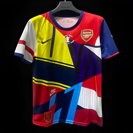 Retro 13/14 Arsenal FA Cup Multi Colors Limited Edition Jersey