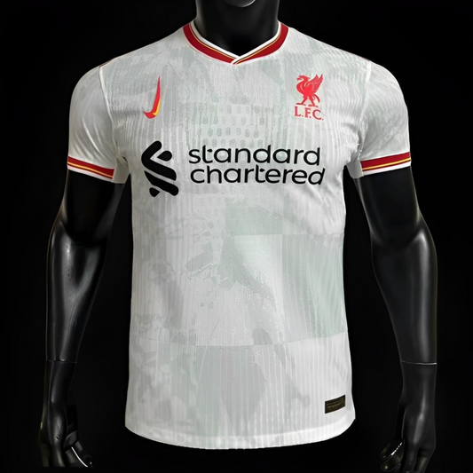 Player Version 24/25 Liverpool Third White Jersey