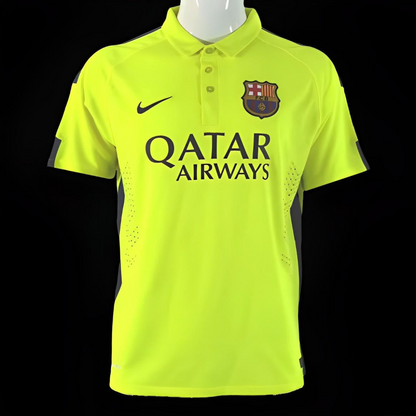 Retro 14/15 Barcelona Third Green Jersey