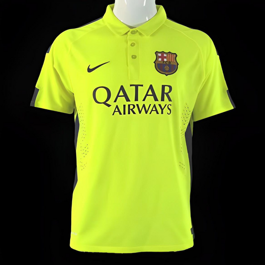 Retro 14/15 Barcelona Third Green Jersey