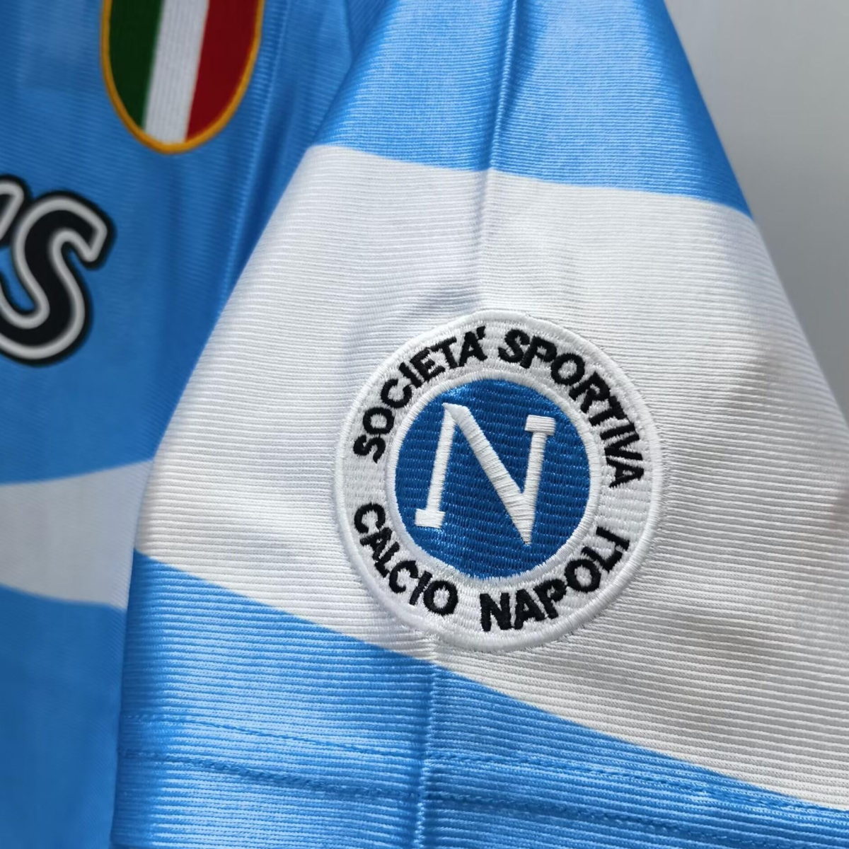 Retro 90/91 Napoli Home Second Jersey