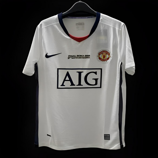 Retro 07/08 Manchester United Away White Jersey