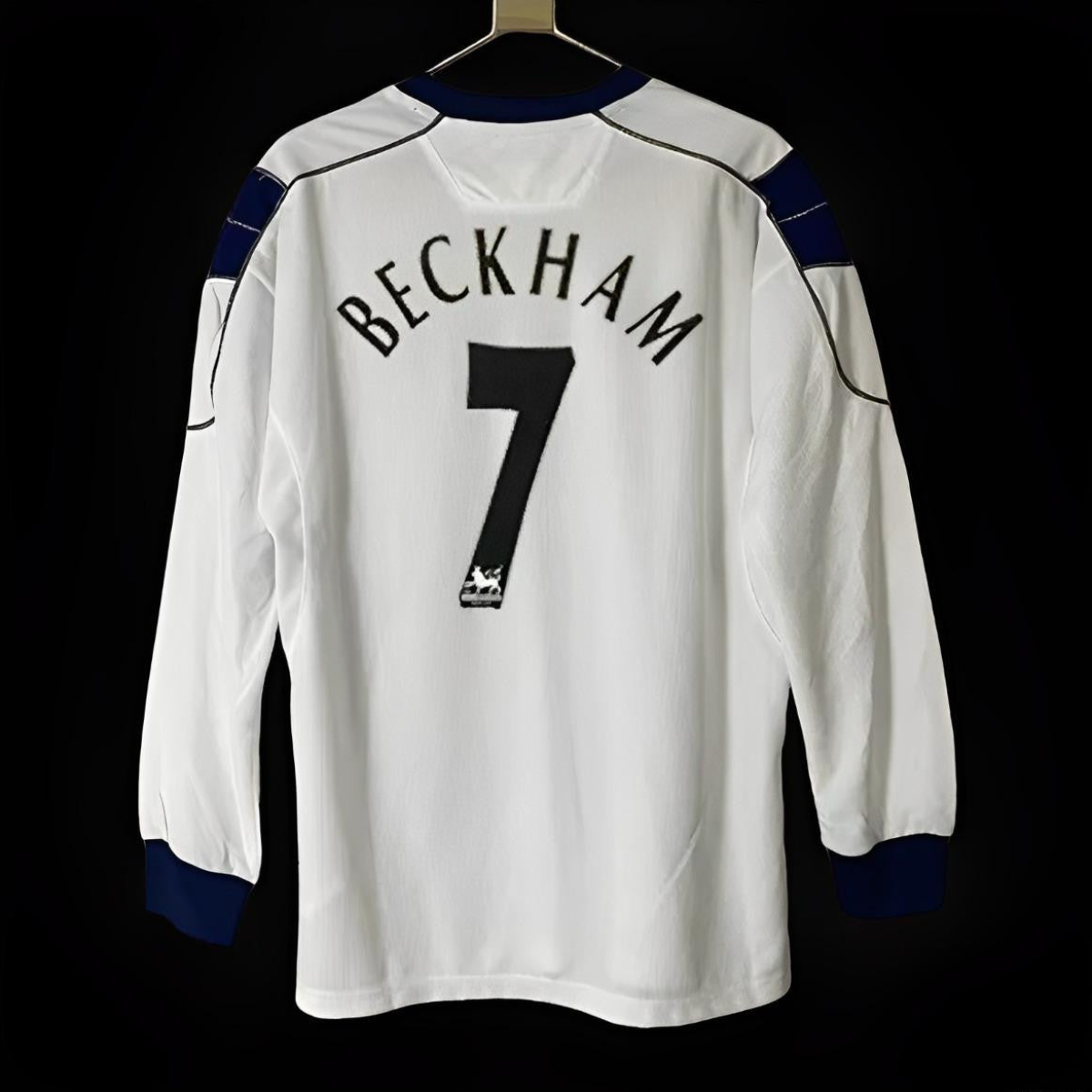Retro 00/1 Manchester United Away Long Sleeve White Jersey