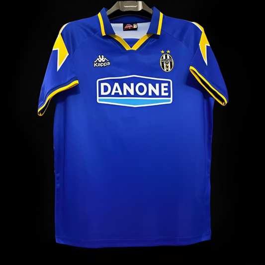 Retro 94/95 Juventus Away Blue Jersey