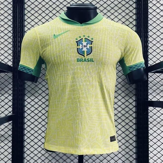 Player Version 2024 Brazil Home Jersey