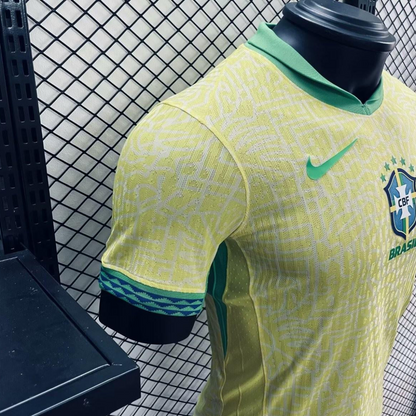Player Version 2024 Brazil Home Jersey