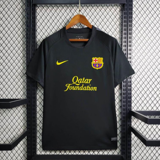 Retro 11/12 Barcelona Black Away Jersey