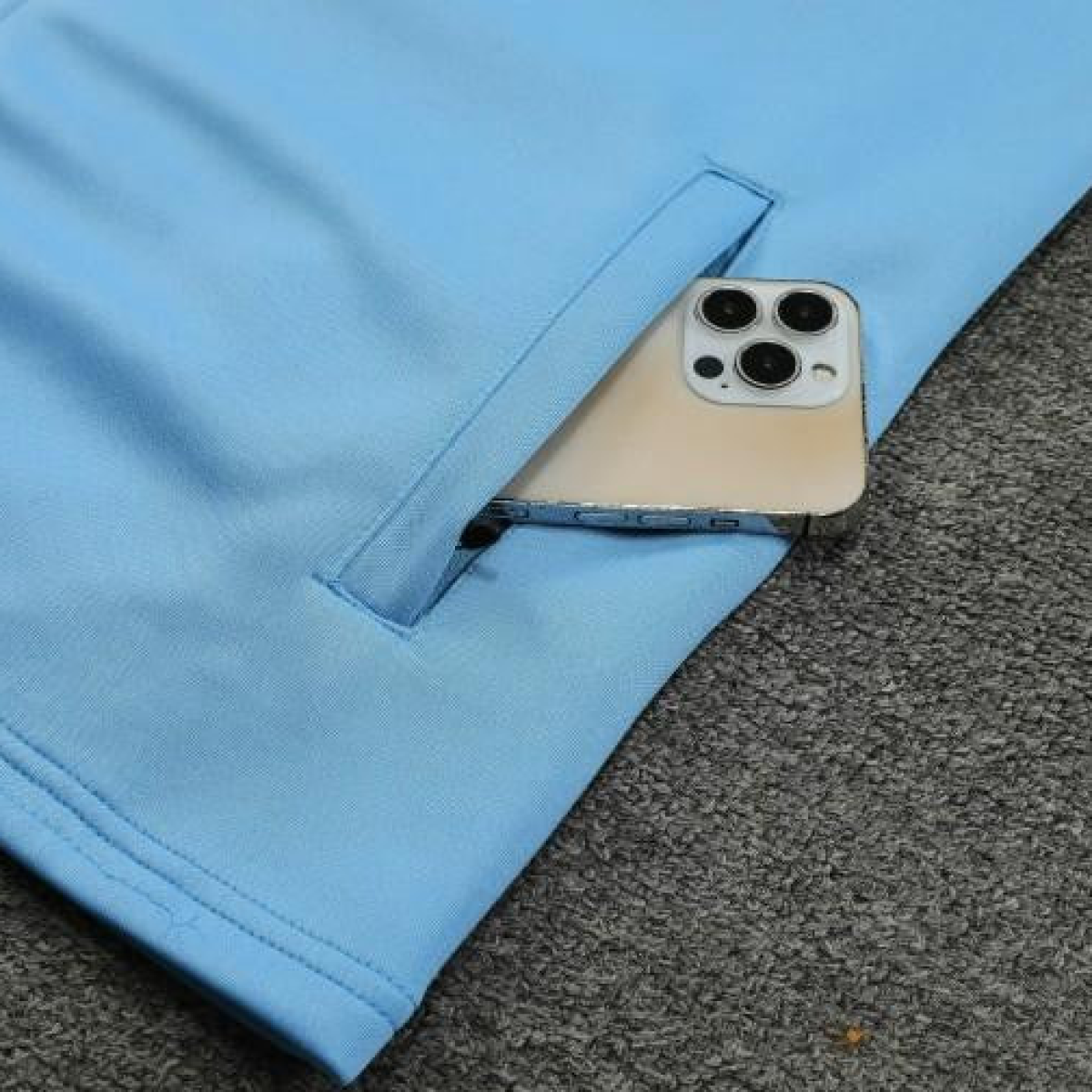 23/24 Manchester City Blue Full Zipper Jacket+Pants