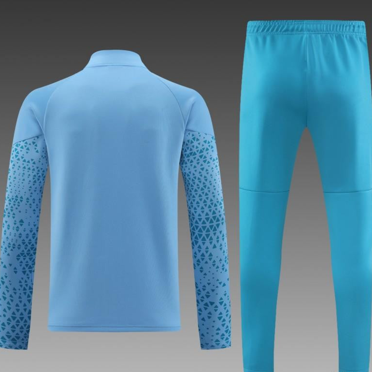 23/24 Manchester City Blue Full Zipper Jacket+Pants