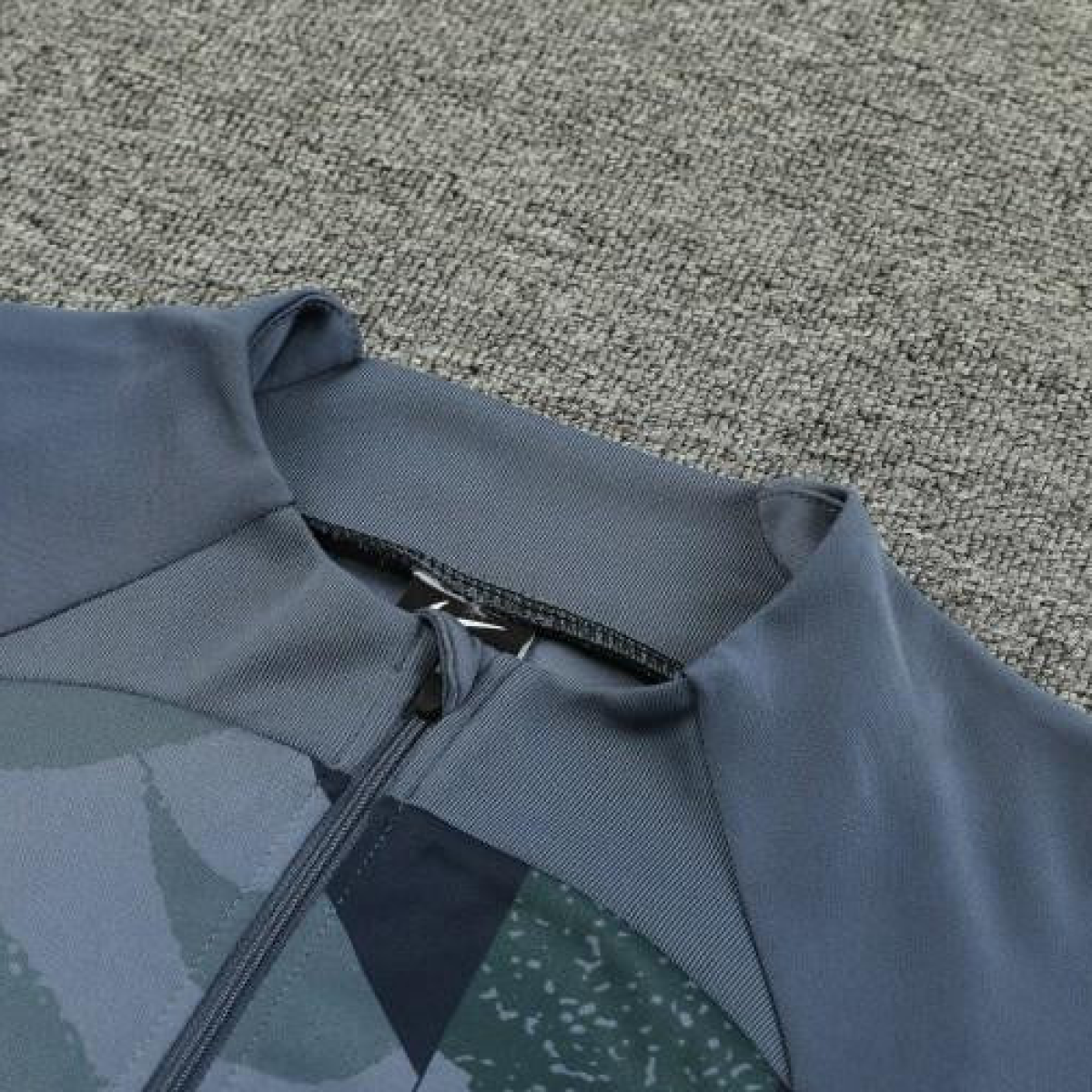 23/24 Barcelona Grey Half Zipper Jacket+Pants