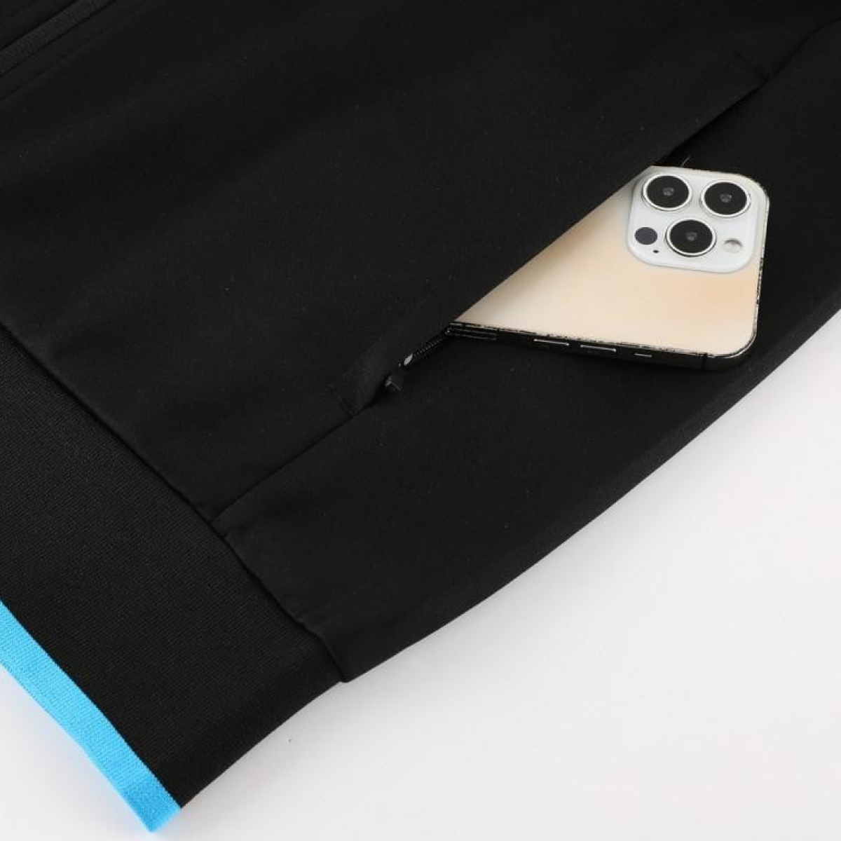 23/24 Napoli Black Full Zipper Jacket+Pants