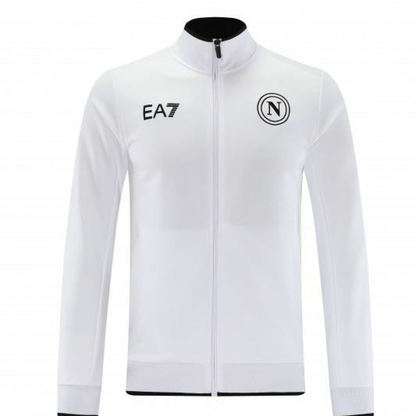 23/24 Napoli White Full Zipper Jacket+Pants