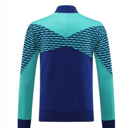 23/24 Brazil Blue Full Zipper Jacket+Pants